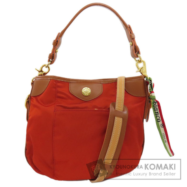 OROBIANCO オロビアンコ 2WAY ハンドバッグ ナイロン素材 レディース  