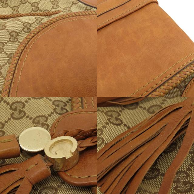 GUCCI グッチ 257021 ワンショルダー マラケシュ Gチャーム GG ショルダーバッグ レザー/キャンバス レディース