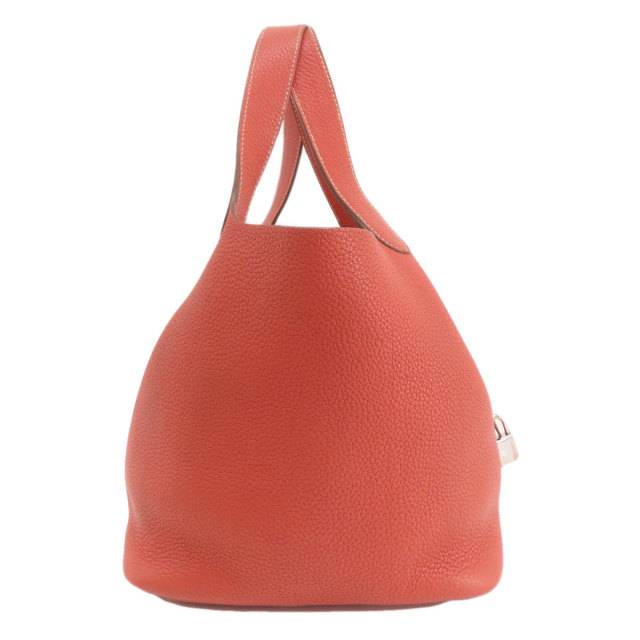 HERMES エルメス ピコタンロックMM サンギーヌ シルバー金具 
