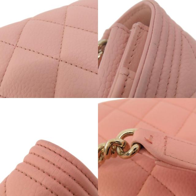 CHANEL シャネル ボーイシャネル ゴールド金具 長財布（小銭入れあり  