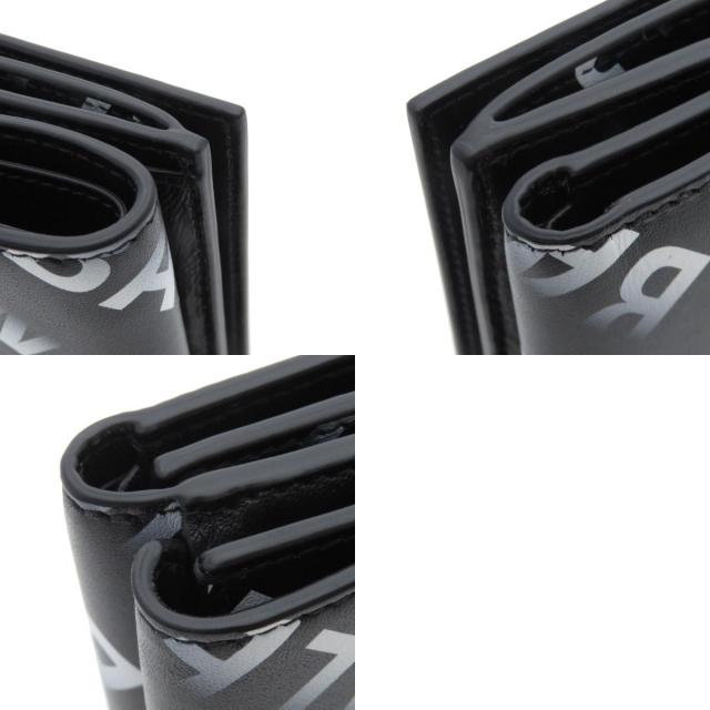 BALENCIAGA バレンシアガ 594312 ロゴモチーフ ミニウォレット 三  