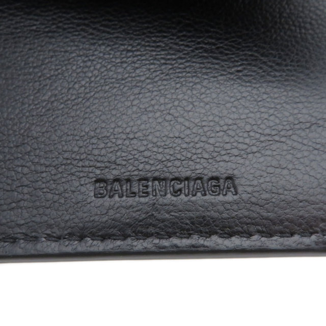 BALENCIAGA バレンシアガ 594312 ロゴモチーフ ミニウォレット 三  