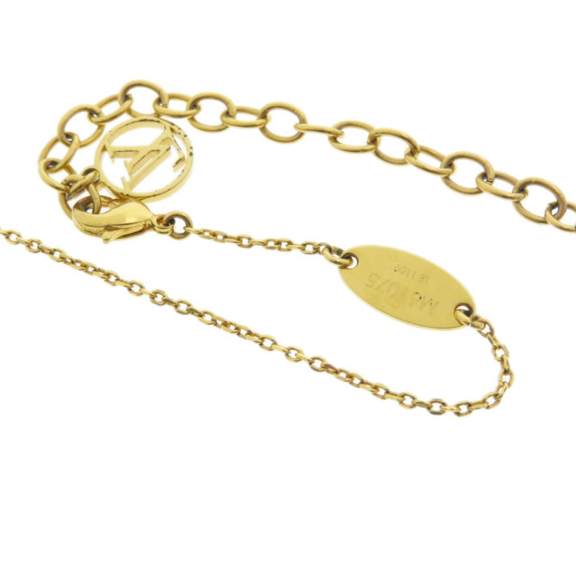 LOUIS VUITTON ルイヴィトン M61075 LV&ME T モチーフ ネックレス 金属  