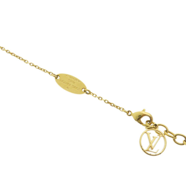 LOUIS VUITTON ルイヴィトン M61075 LV&ME T モチーフ ネックレス 金属  