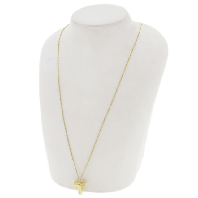 LOUIS VUITTON ルイヴィトン M61075 LV&ME T モチーフ ネックレス 金属  