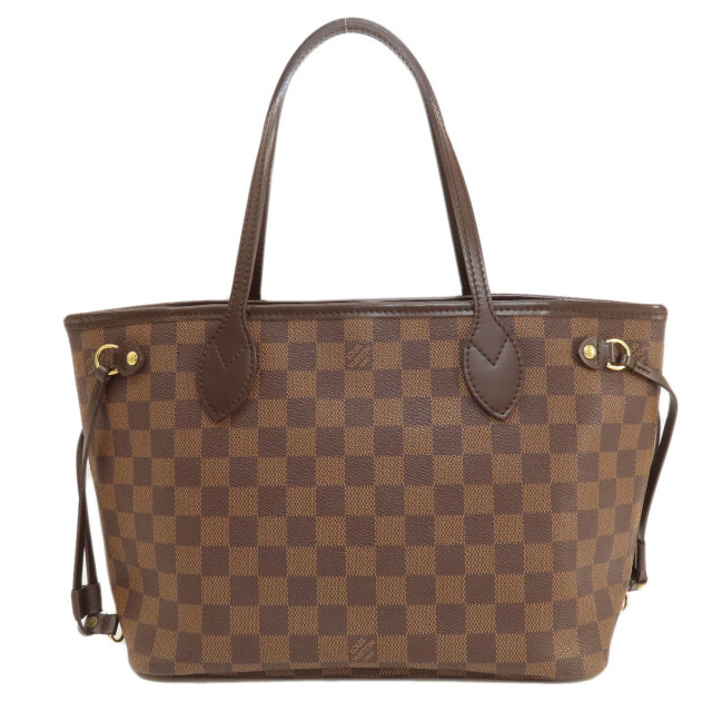 LOUIS VUITTON ルイヴィトン ネヴァーフルPM 旧 ダミエ エベヌ トート  