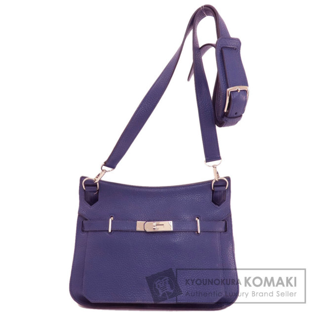 HERMES エルメス ジプシエール28 ブルーニュイ シルバー金具  