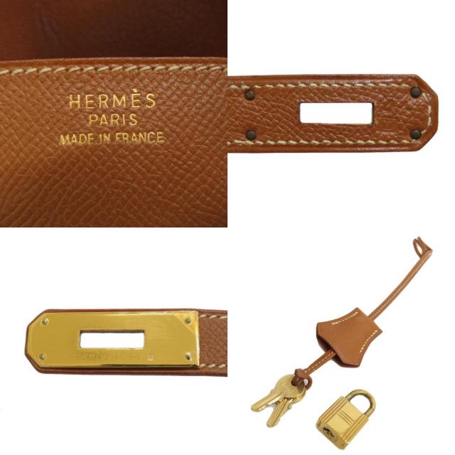 HERMES エルメス バーキン35 ゴールド ゴールド金具