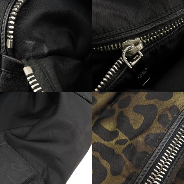 PRADA プラダ BR4521 レオパード柄 リバーシブル トートバッグ