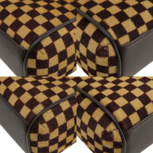 LOUIS VUITTON ルイヴィトン M92131 ダミエソバージュ ライオン ハラコ  