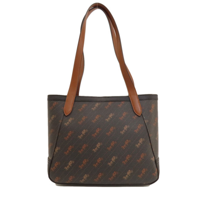 COACH コーチ C4060 ホースアンドキャリッジ トートバッグ PVC/レザー 