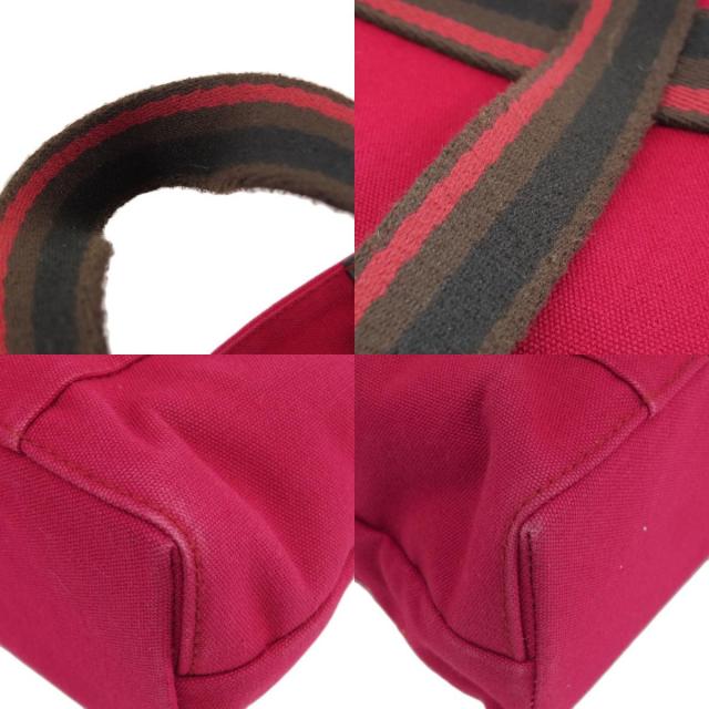 HERMES エルメス トロカホリゾンタルMM トートバッグ キャンバス  