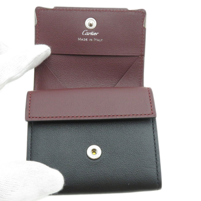CARTIER カルティエ マスト ドゥ カルティエ コインケース カーフ  