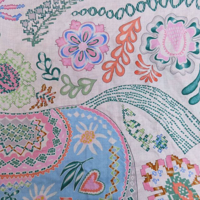 HERMES エルメス カレジュアン スカーフ シルク/カシミヤ