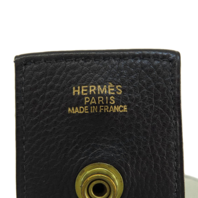 HERMES エルメス サコ ゴールド金具 ショルダーバッグ トワルアッシュ  