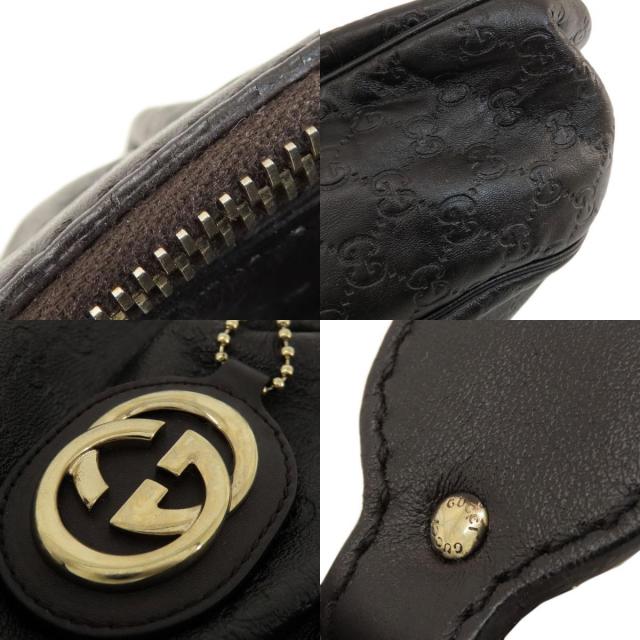 GUCCI グッチ 364843 GGシマ ワンショルダー ショルダーバッグ レザー
