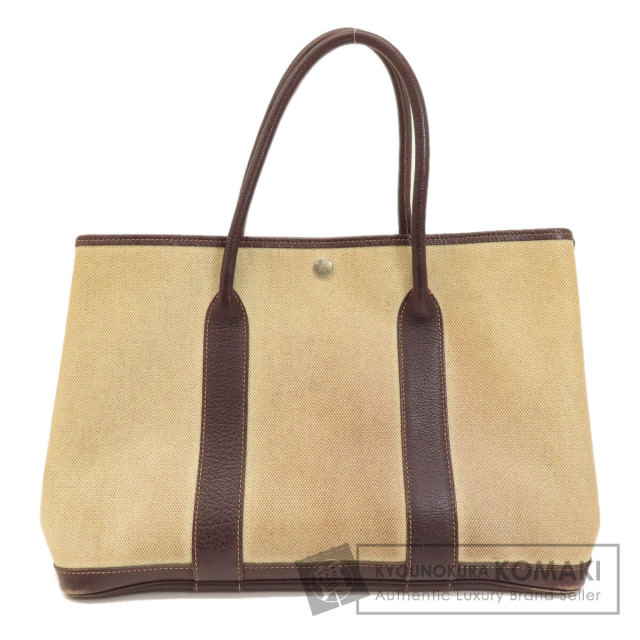 HERMES エルメス ガーデンパーティPM シルバー金具 トートバッグ 