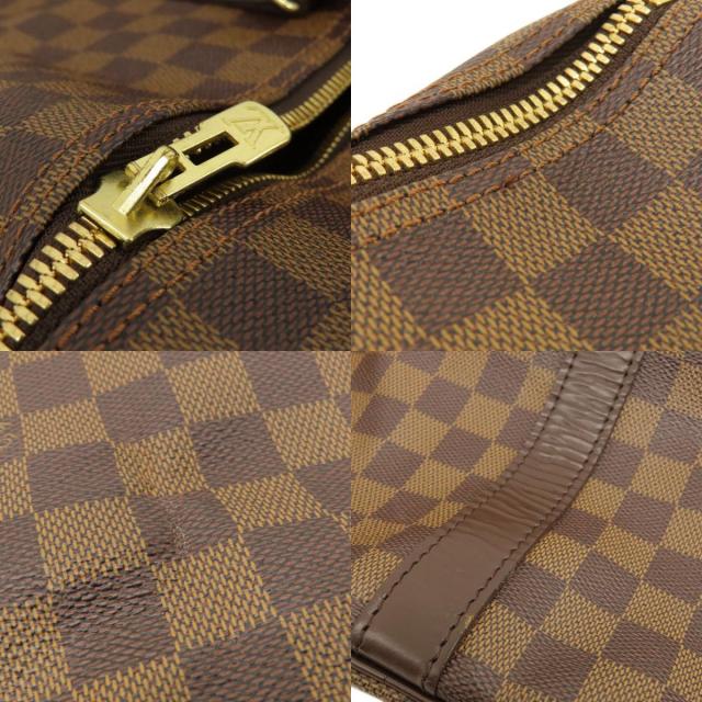 ルイヴィトン ボストンバッグ キーポル バンドリエール55 ダミエ エベヌ