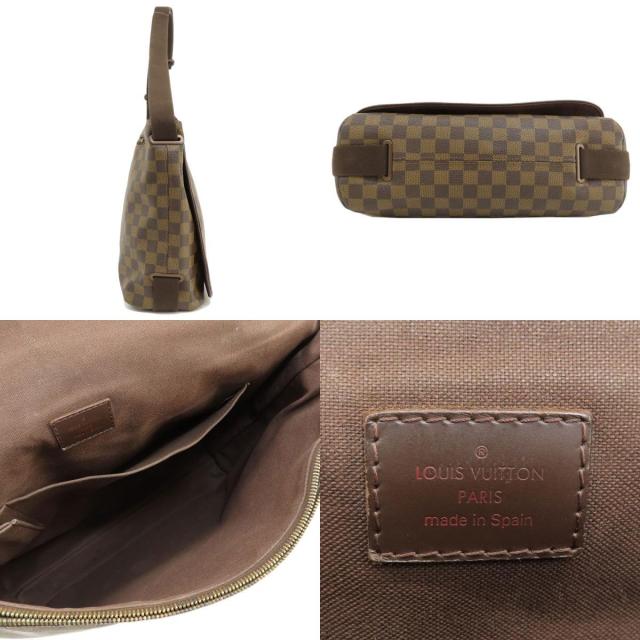 LOUIS VUITTON ルイヴィトン N51212 ブルックリンGM ダミエ エベヌ