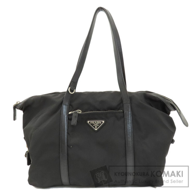 PRADA★ナイロンショルダーバッグ★トートバッグ★ロゴ★ブラック★プラダ PRADA】プラダ トートバッグ ナイロン レディース ショルダー