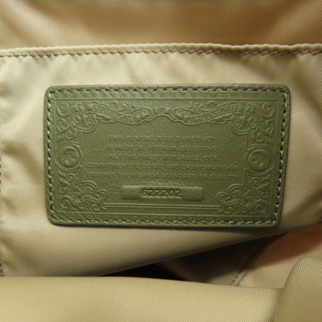 HUNTING WORLD ハンティングワールド カモフラージュ柄 ショルダー  