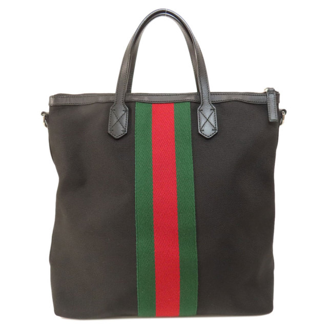 GUCCI グッチ 368559 シェリーライン 2WAY ハンドバッグ キャンバス 