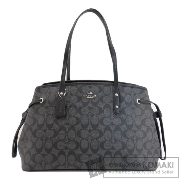 COACH コーチ F57842 シグネチャー トートバッグ PVC レディース