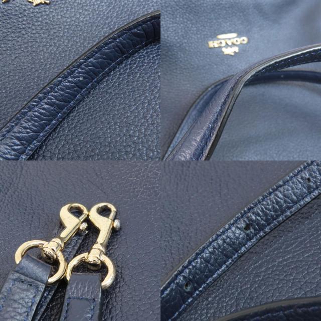 COACH コーチ 57124 ロゴ 2WAY ハンドバッグ レザー レディース