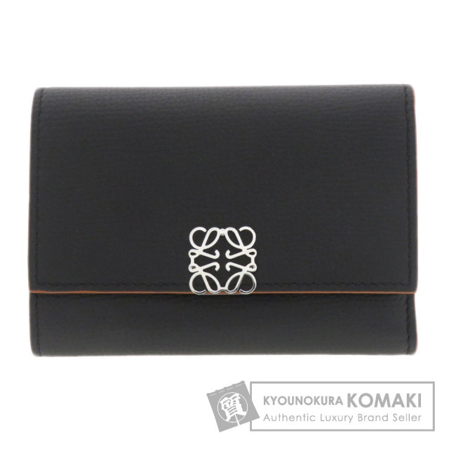 LOEWE ロエベ アナグラム 二つ折り財布（小銭入れあり） カーフ レディース 