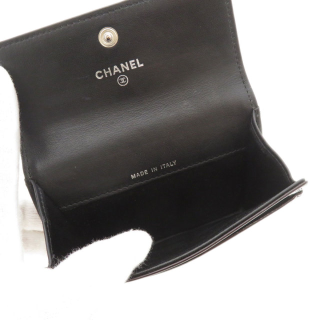 CHANEL シャネル カードケース ココマーク コインケース パテント 