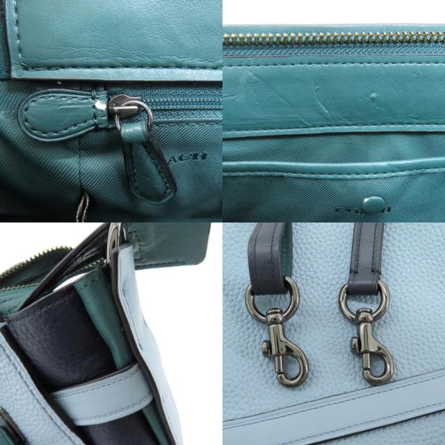 kenta012様【美品】COACH ターコイズ ハンドバッグ COACH コーチ 12120 スワッガー27 2WAY ハンドバッグ レザー