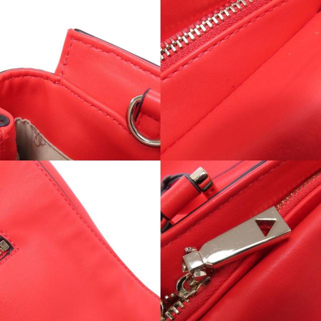 未使用品 GUESS ゲス ハンドバッグ レザー レッド ナイロン レディース Guess ゲス 2WAY ハンドバッグ レザー レディース ブランド京の