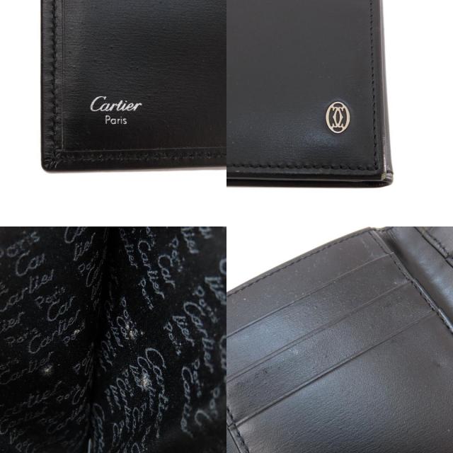 カルティエ 二つ折り財布（小銭入れなし） 3つ折り札入れ