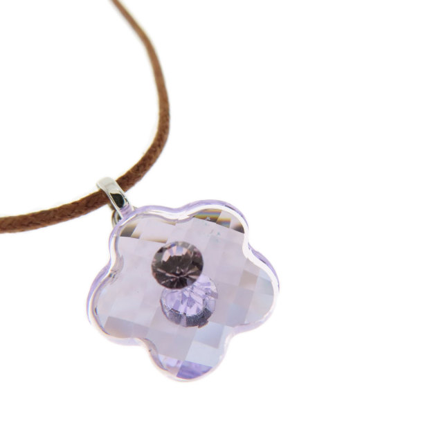 SWAROVSKI スワロフスキー フラワー ネックレス クリスタル レディース