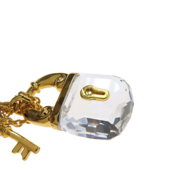 美品】SWAROVSKI スワロフスキー ネックレス 鍵モチーフ くわしい