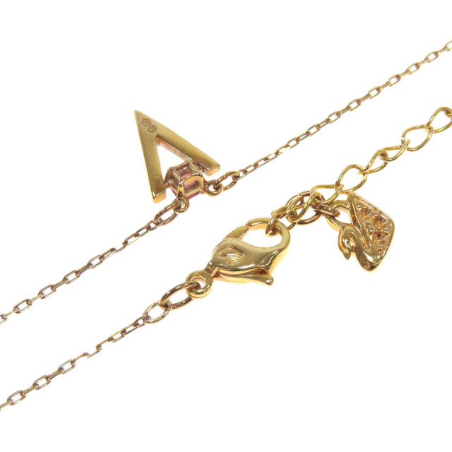 SWAROVSKI スワロフスキー Vモチーフ ラインストーン ネックレス 金属 