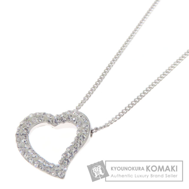 SWAROVSKI スワロフスキー ハート ネックレス 金属製 レディース