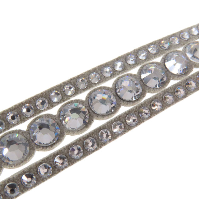 SWAROVSKI スワロフスキー ラインストーン ブレスレット 紐 レディース 