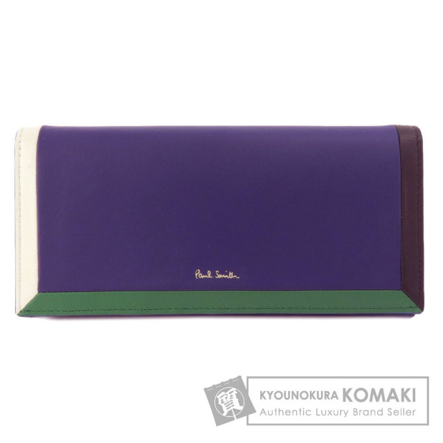 Paul Smith ポール・スミス ロゴ 長財布（小銭入れあり） レザー
