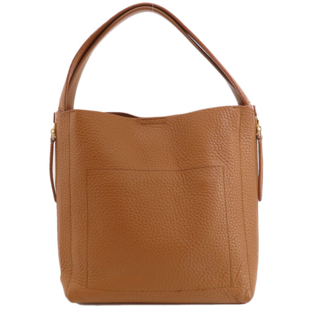美品 フルラ レザー トートバッグ エラ クロコ ロゴ金具 ゴールド金具 茶 Furla フルラ ロゴ金具 トートバッグ レザー レディース
