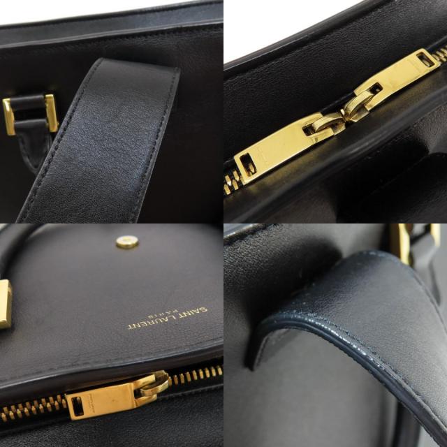 SAINT LAURENT サンローラン ベイビーカバス 2WAY ハンドバッグ カーフ  