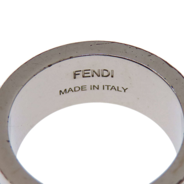 FENDI フェンディ エフ イズ フェンディ ズッカ柄 リング・指輪 金属製 