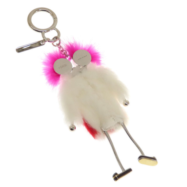 FENDI フェンディ ウィッチャーズ ミンクファー キーホルダー ファー 