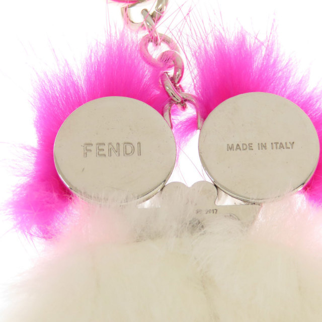 FENDI フェンディ ウィッチャーズ ミンクファー キーホルダー ファー 