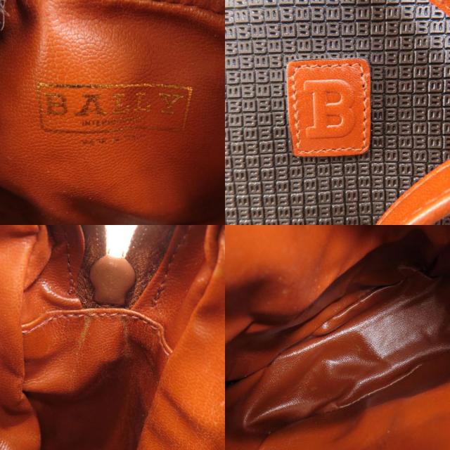 BALLY バリー ロゴ ショルダーバッグ PVC レディース 