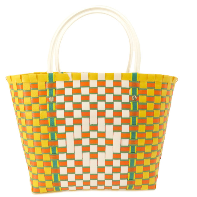 MARNI マルニ ロゴ トートバッグ PVC レディース