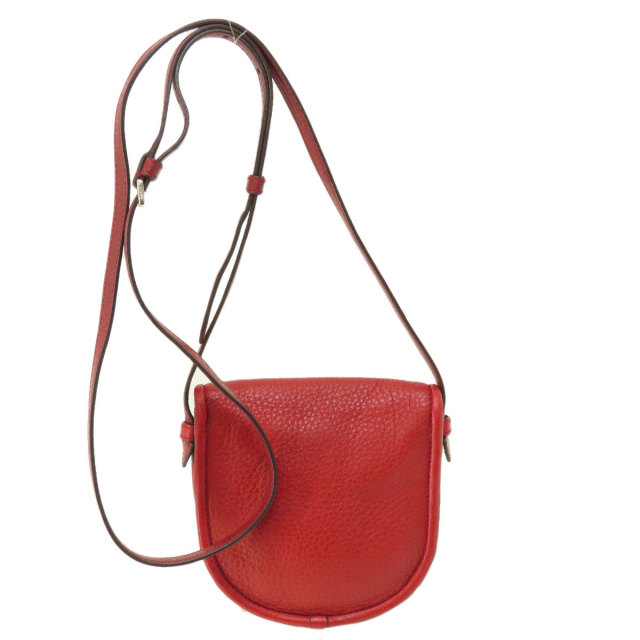LOEWE ロエベ ロゴ型押し ミニショルダー ショルダーバッグ レザー 