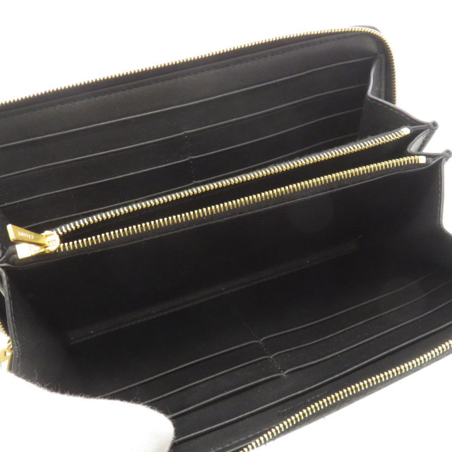 CELINE セリーヌ ロゴモチーフ 長財布（小銭入れあり） カーフ  