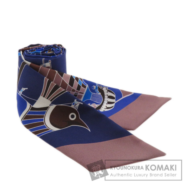 HERMES エルメス ツイリー スカーフ シルク レディース HERMES エルメス Twilly Scarf ツイリー スカーフ シルク100