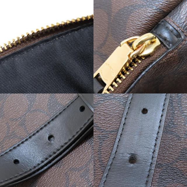 COACH コーチ F48740 シグネチャー ボディバッグ PVC レディース